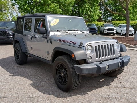 2015 Jeep Wrangler Unlimited Rubicon in Columbus, MI - Mark Wahlberg Automotive Group