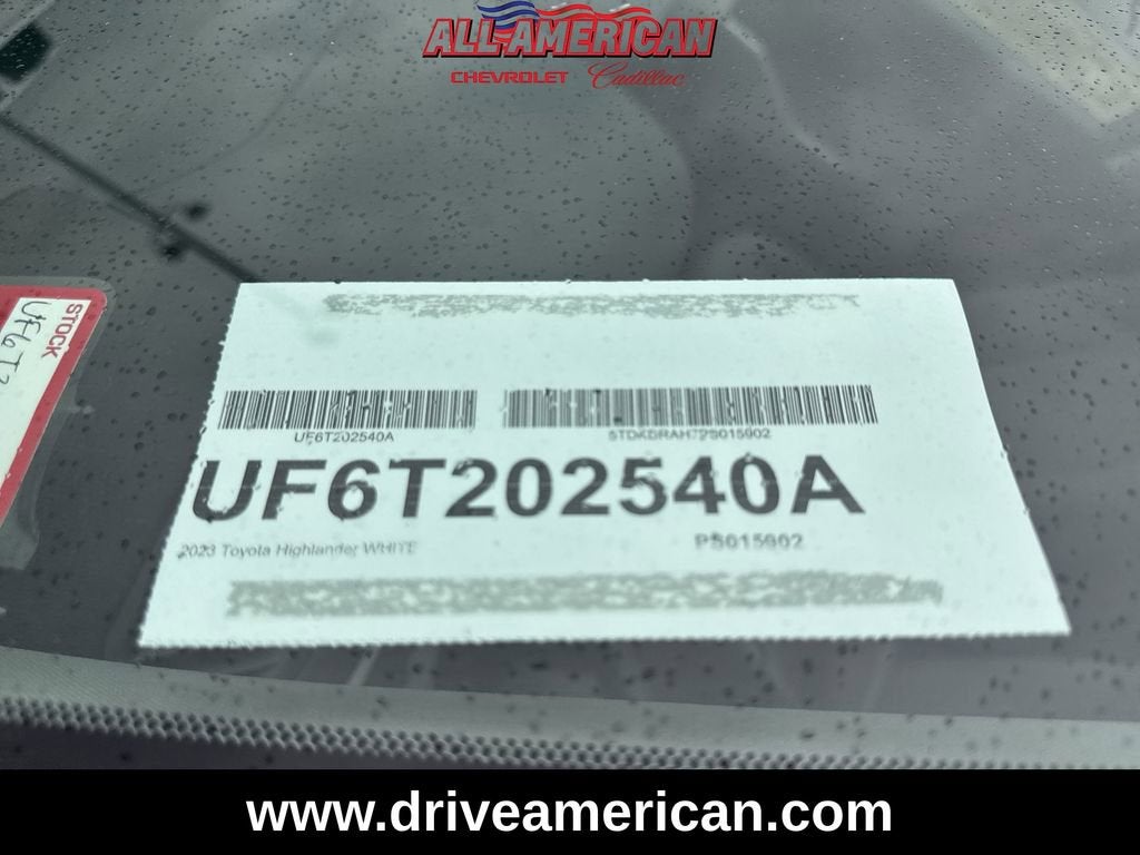 2023 Toyota Highlander L