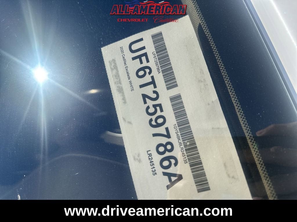 2020 Cadillac Escalade Luxury