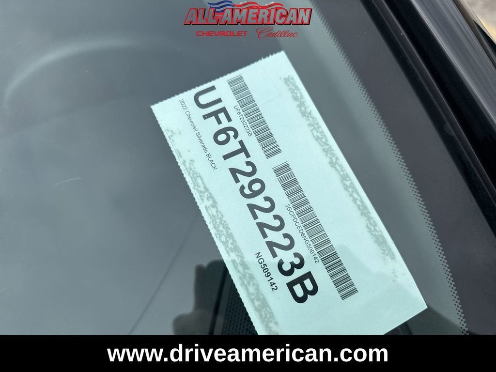 2022 Chevrolet Silverado 1500 Custom Trail Boss