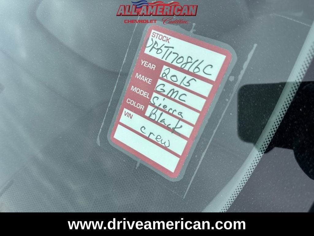 2015 GMC Sierra 1500 SLT
