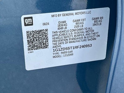 2024 Chevrolet Malibu FWD 1LT