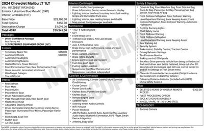 2024 Chevrolet Malibu FWD 1LT