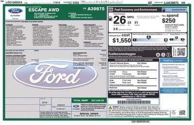 2020 Ford Escape Titanium