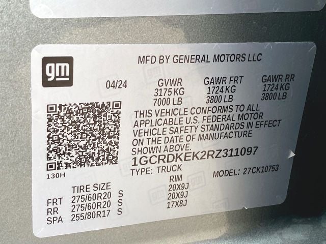 2024 Chevrolet Silverado 1500 LT