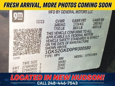 2023 GMC Yukon XL SLT