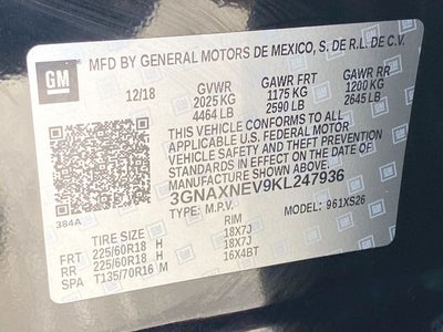 2019 Chevrolet Equinox Premier