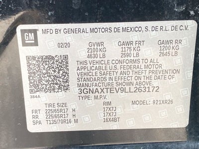 2020 Chevrolet Equinox LT