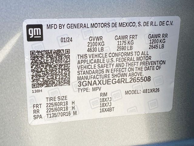 2024 Chevrolet Equinox LT