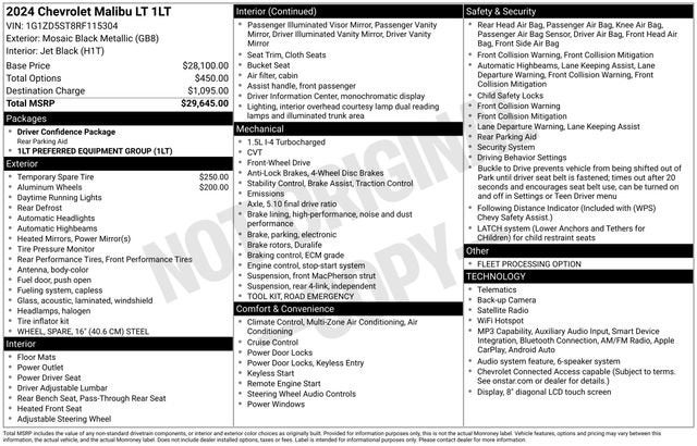 2024 Chevrolet Malibu 1LT