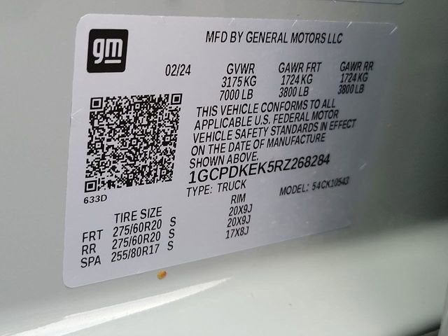 2024 Chevrolet Silverado 1500 LT (2FL)