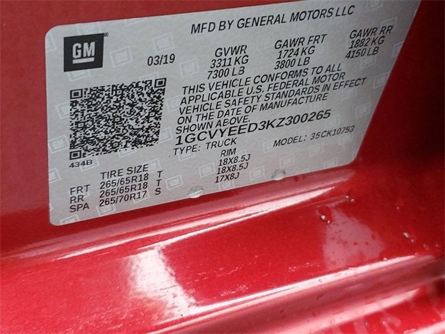 2019 Chevrolet Silverado 1500 RST