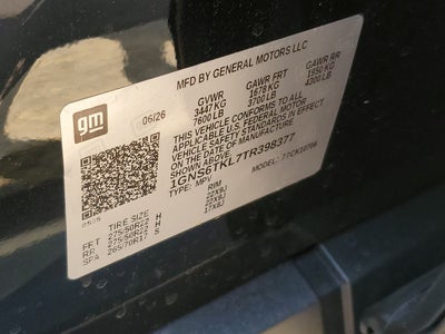 2026 Chevrolet Tahoe High Country