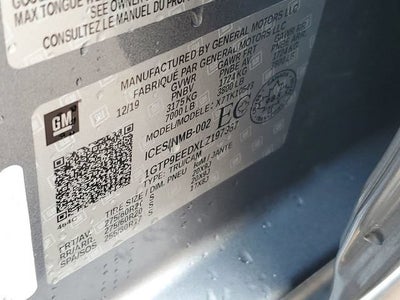 2020 GMC Sierra 1500 AT4