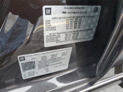 2020 Chevrolet Silverado 1500 Custom