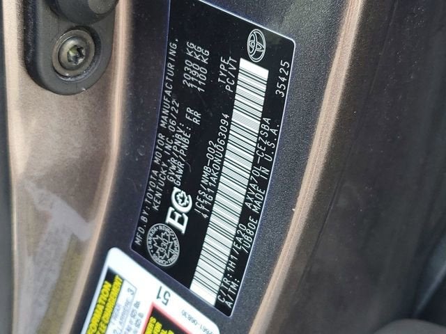 2022 Toyota Camry SE
