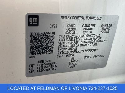 2024 Chevrolet Silverado EV Work Truck