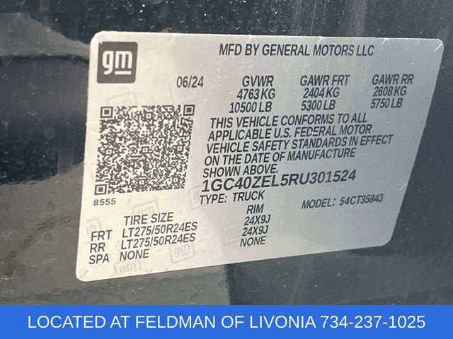 2024 Chevrolet Silverado EV RST