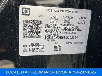 2025 GMC HUMMER EV SUV 2X