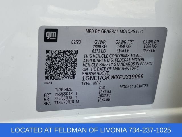 2023 Chevrolet Traverse LT Cloth
