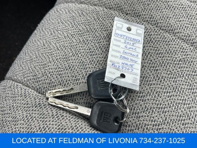 2015 GMC Savana Cargo 2500 2500 Regular Wheelbase Rear-Wheel Drive