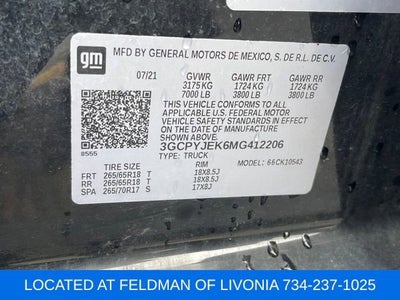 2021 Chevrolet Silverado 1500 LT