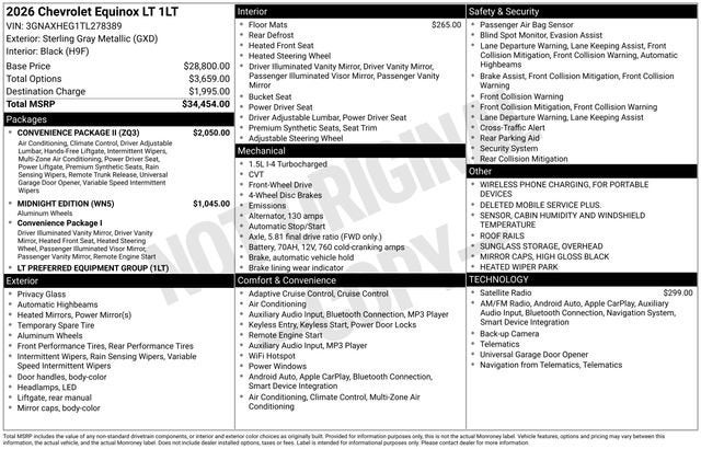 2026 Chevrolet Equinox LT