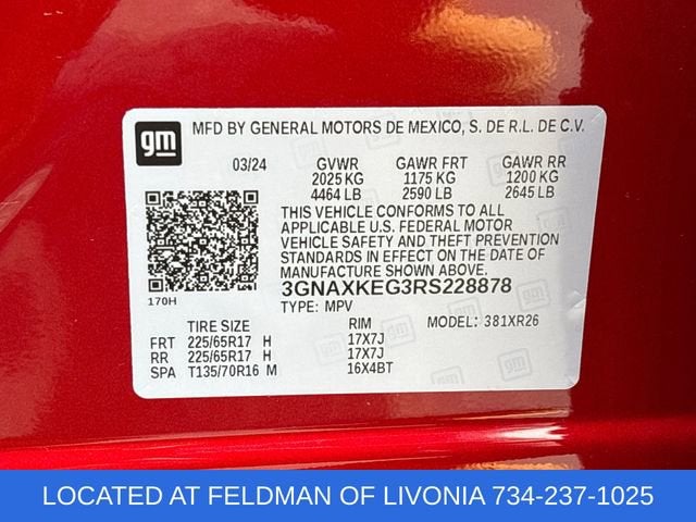 2024 Chevrolet Equinox LT