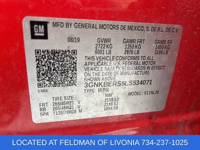 2020 Chevrolet Blazer RS