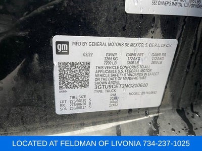 2022 GMC Sierra 1500 Limited Elevation