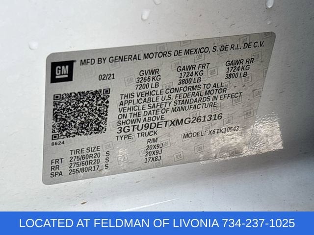 2021 GMC Sierra 1500 SLT