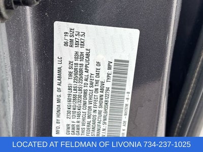 2019 Honda Odyssey EX
