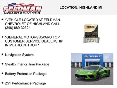 2026 Chevrolet Corvette Stingray 2LT