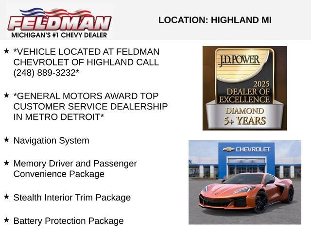 2026 Chevrolet Corvette Z06 2LZ