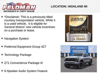 2026 Chevrolet Colorado Z71