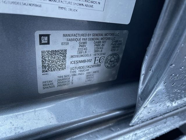 2019 GMC Sierra 1500 SLT
