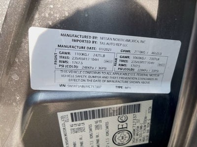 2021 Nissan Rogue S Intelligent AWD