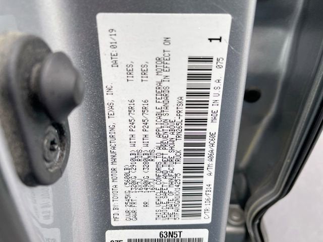 2019 Toyota Tacoma SR